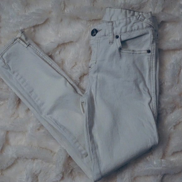 Free People White Denim Jeans - Picture 2 of 4